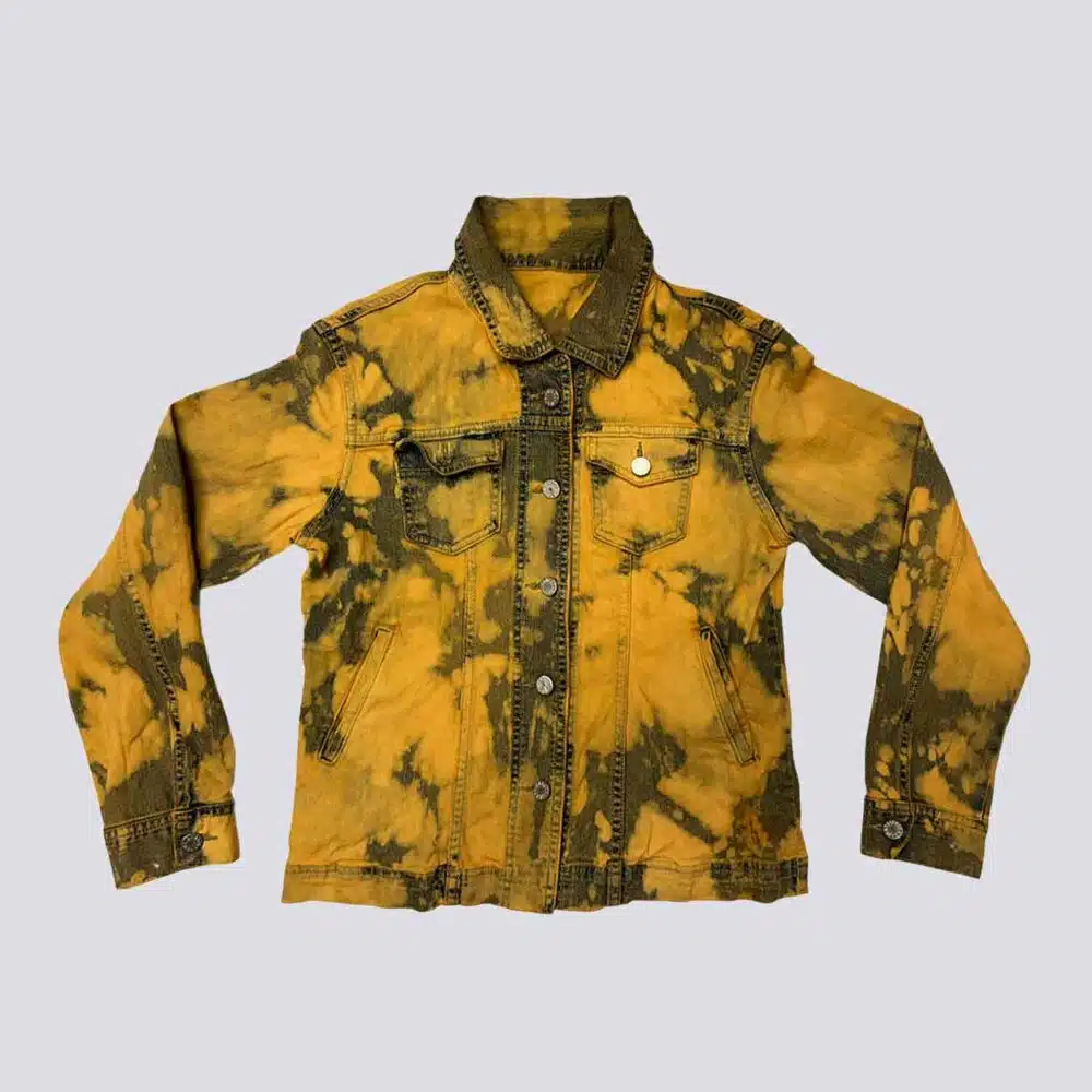 Denim Jacket Tie-Dye Small H