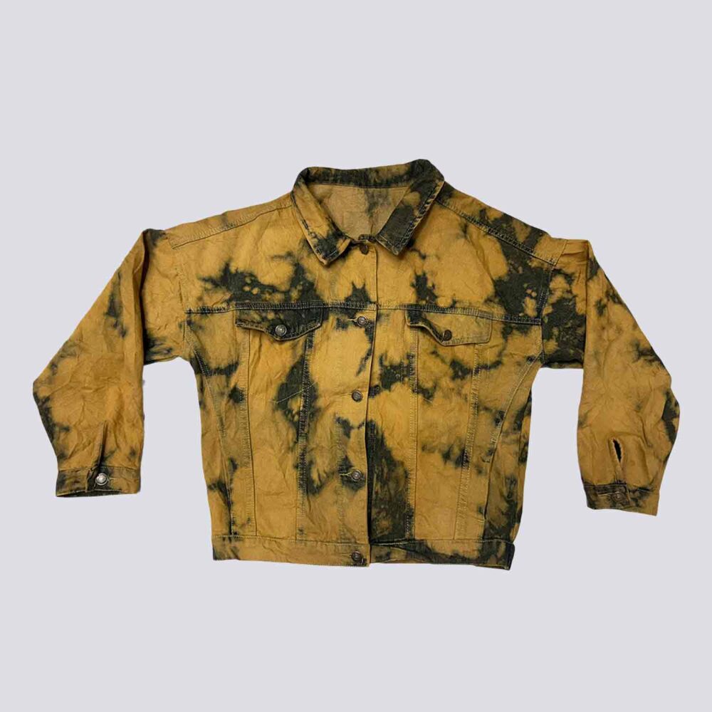 Denim Jacket Tie-Dye Small I