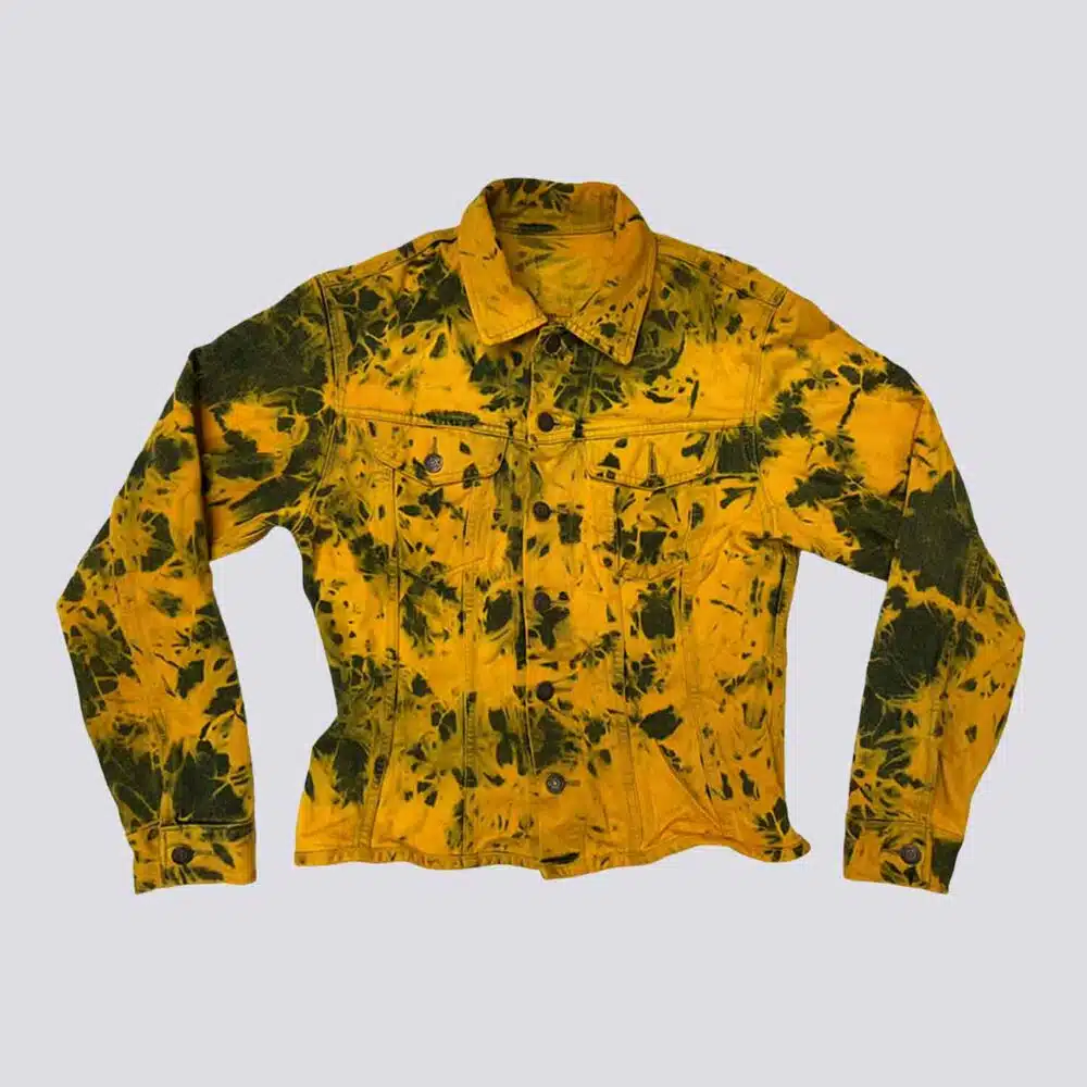 Denim Jacket Tie-Dye Small K