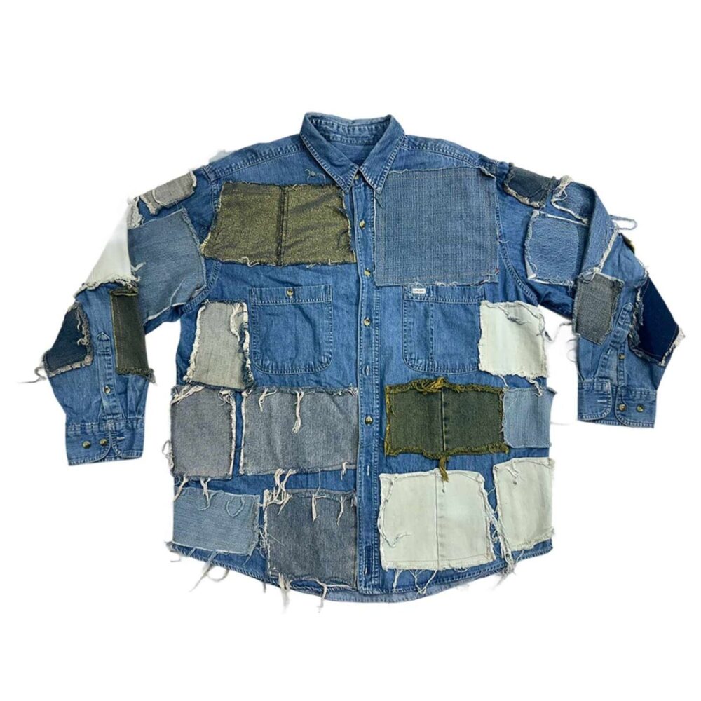 Shredded Couture Denim Jacket