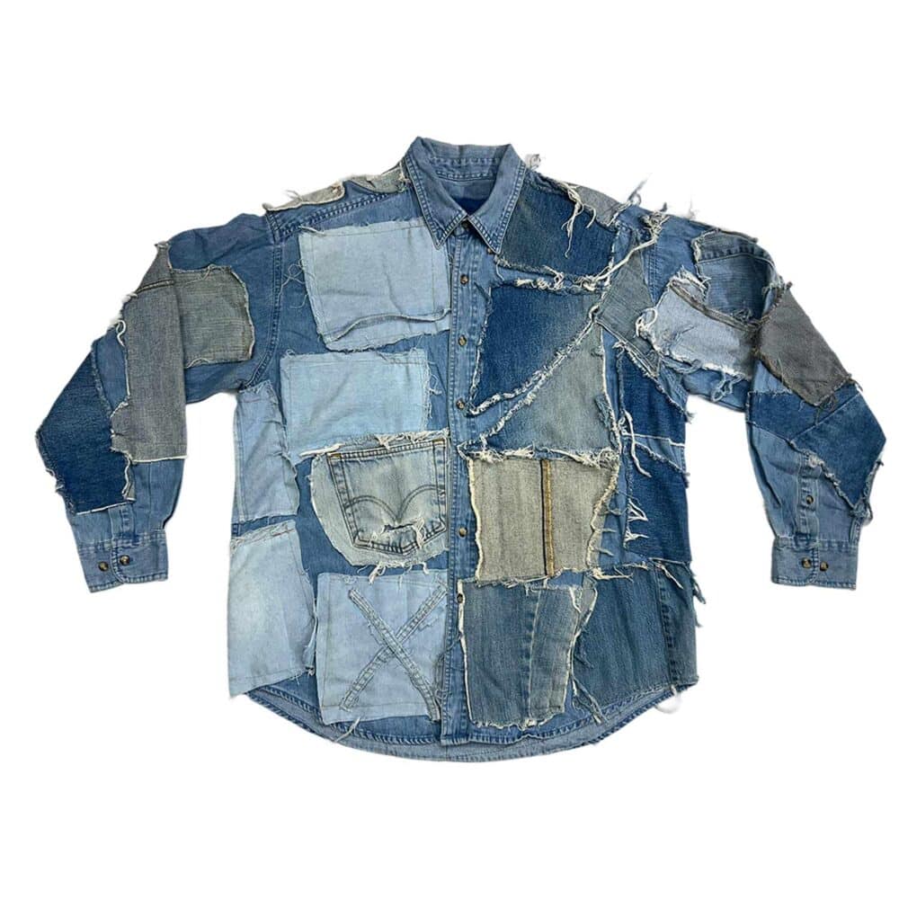 Shredded Couture Denim Jacket F