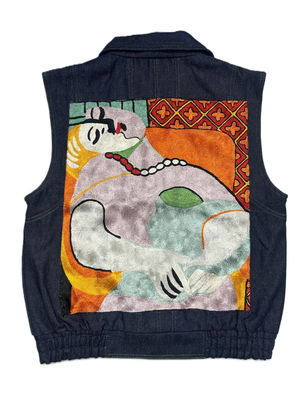 Zasta Creative Denim Sleeveless A