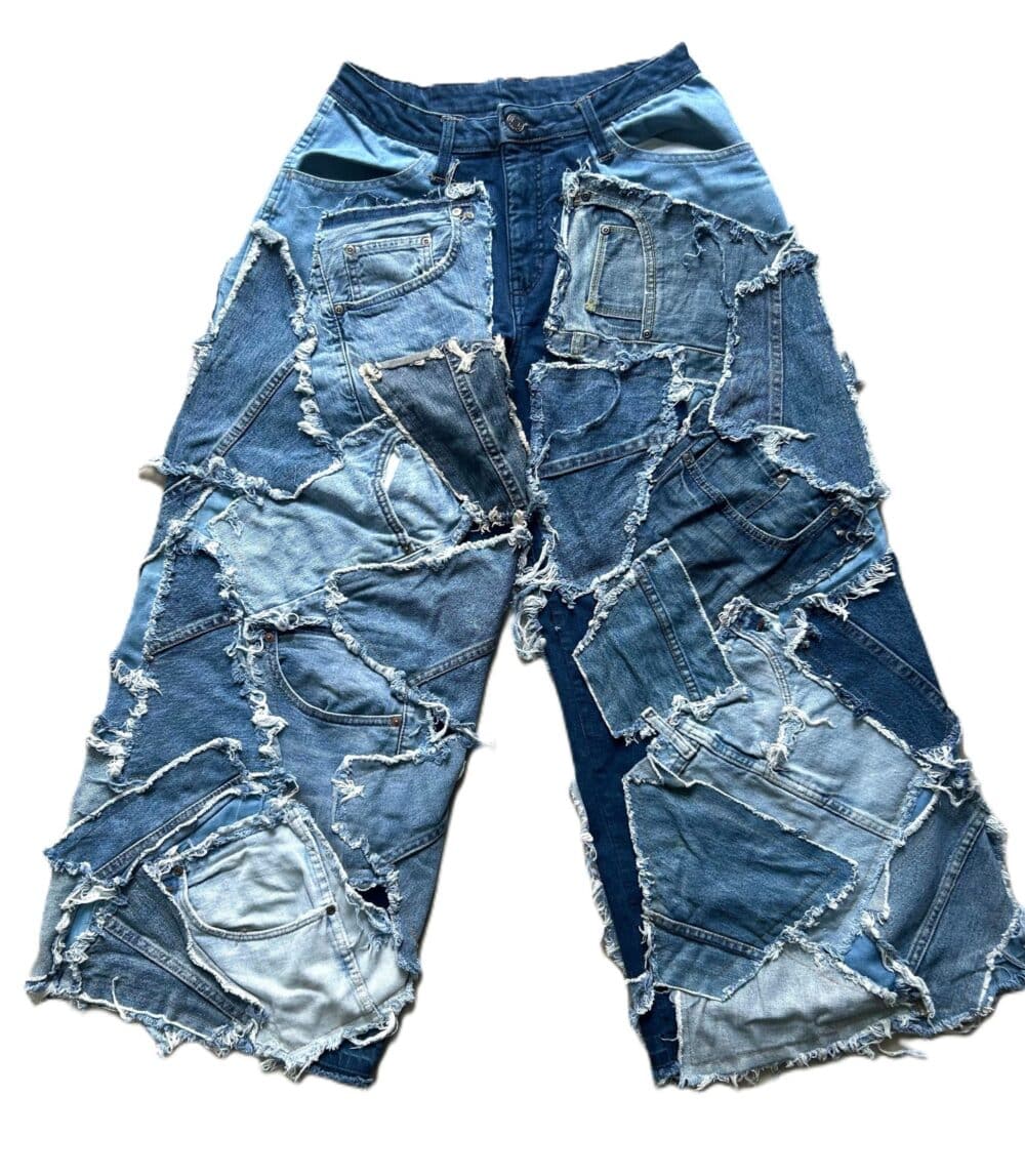 Shred Couture Wide Leg Jeans