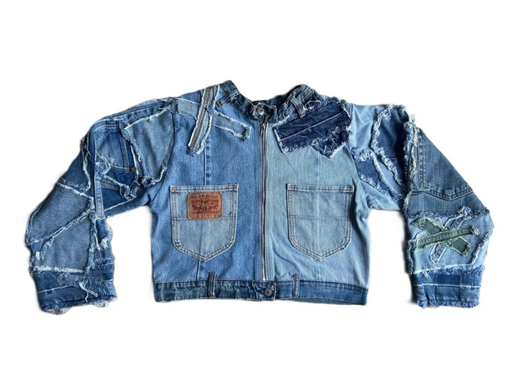 Shred Couture Denim Crop Jacket