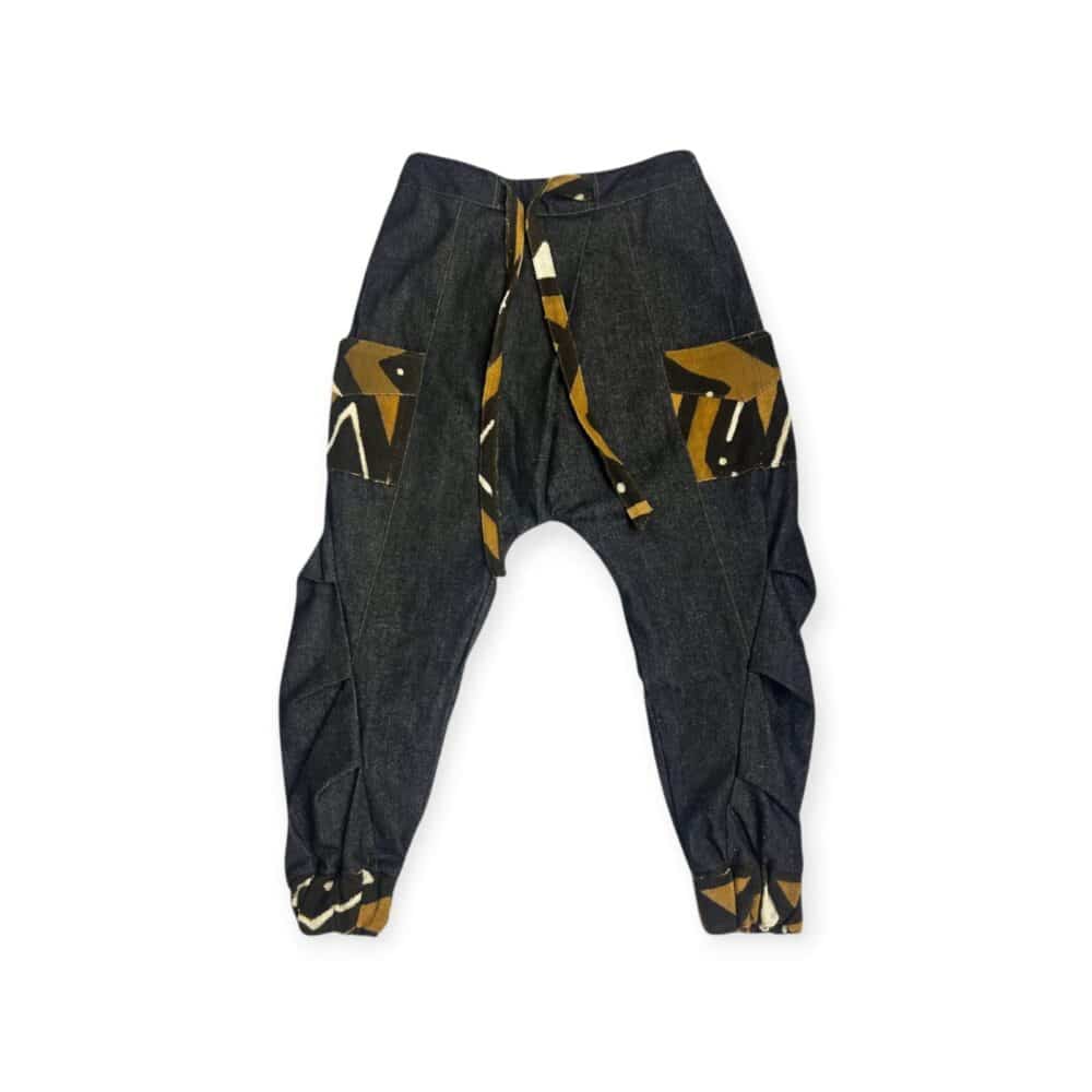 Zasta Creative Denim Harem Pant C